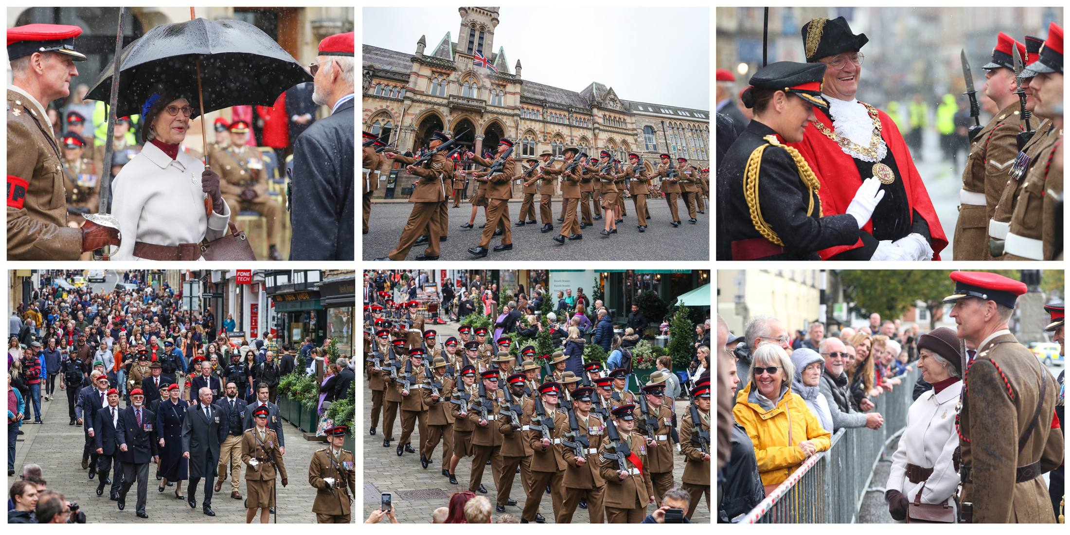 Photo montage (freedom parade)